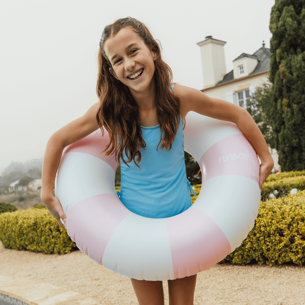 Pool Tubes for Kids: Vintage Kids Tube Float, Pink | FUNBOY Sale