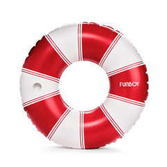 Red Vintage Lux Tube Float | FUNBOY Online