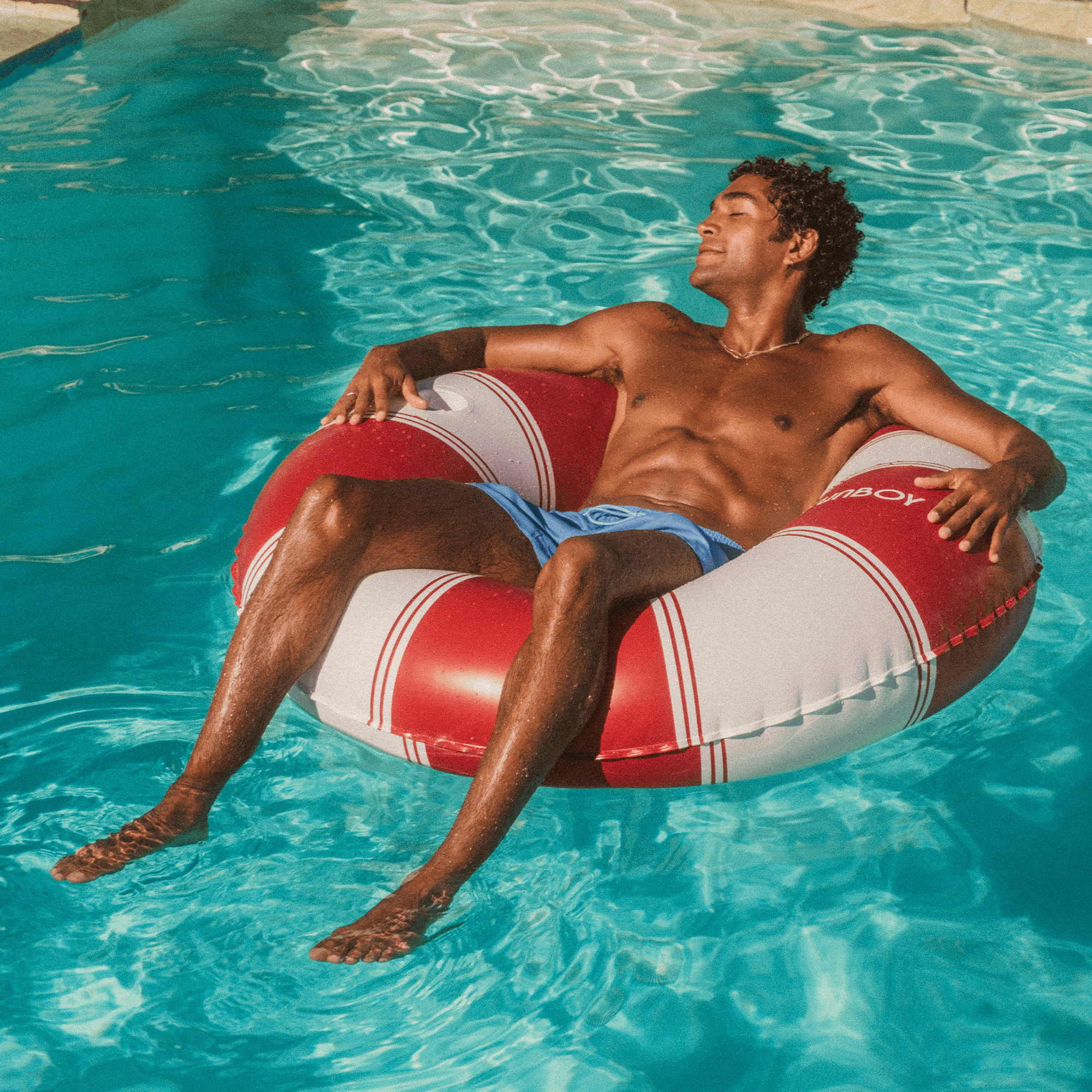 Red Vintage Lux Tube Float | FUNBOY Online