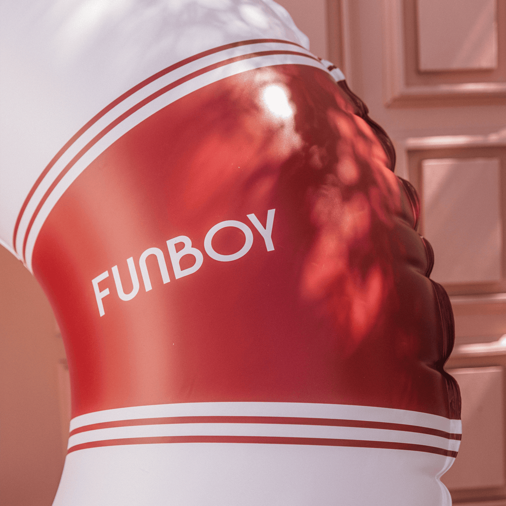Red Vintage Lux Tube Float | FUNBOY Online