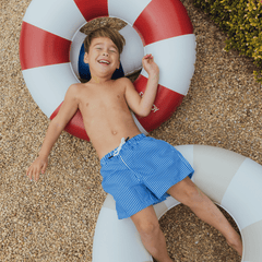 Pool Tubes for Kids: Vintage Kids Tube Float, Red | FUNBOY For Sale