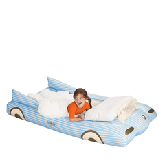 Kids Sleepover Bed - Blue Convertible Air Mattress | FUNBOY Outlet