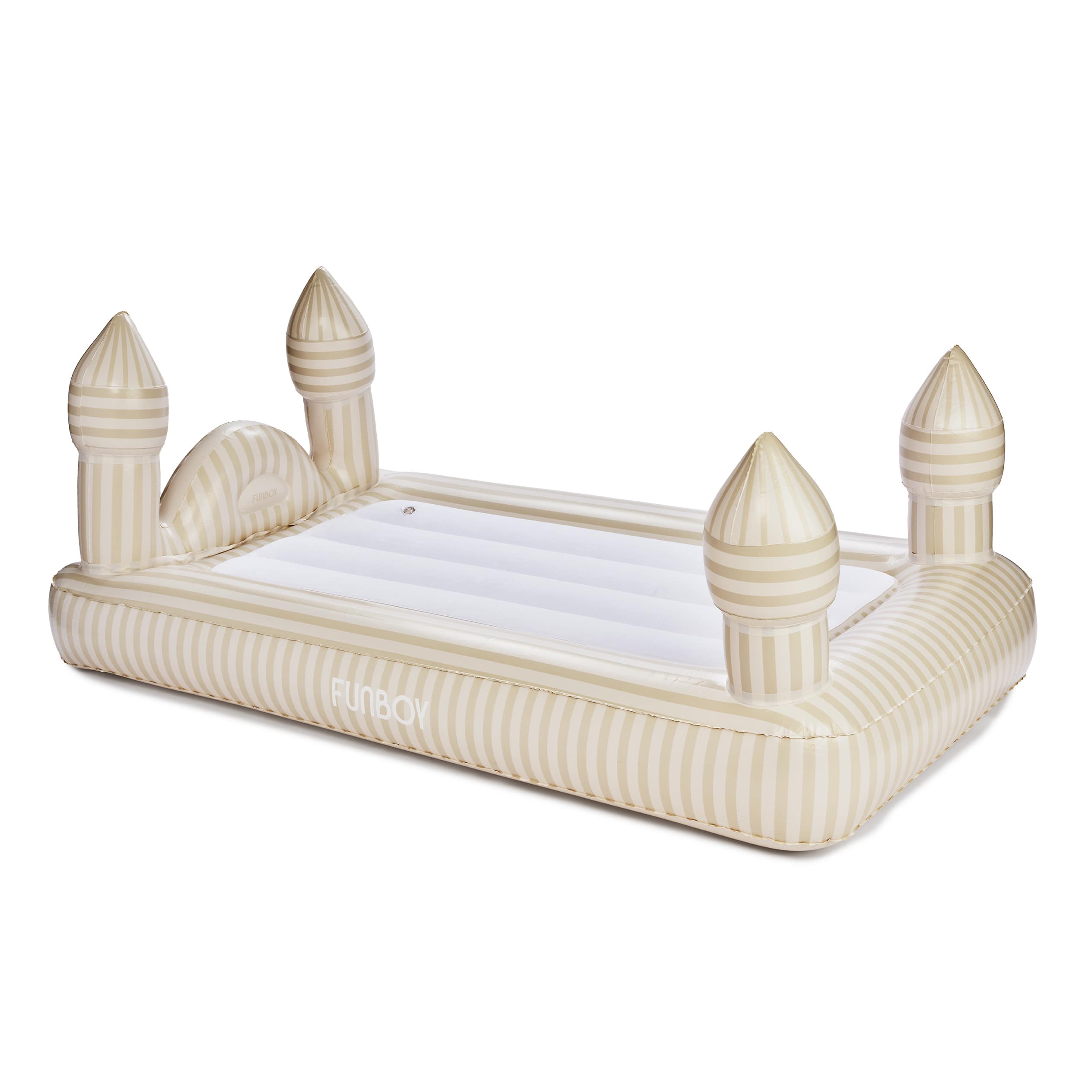 Kids Sleepover Bed - Striped Castle Air Mattress | FUNBOY Outlet