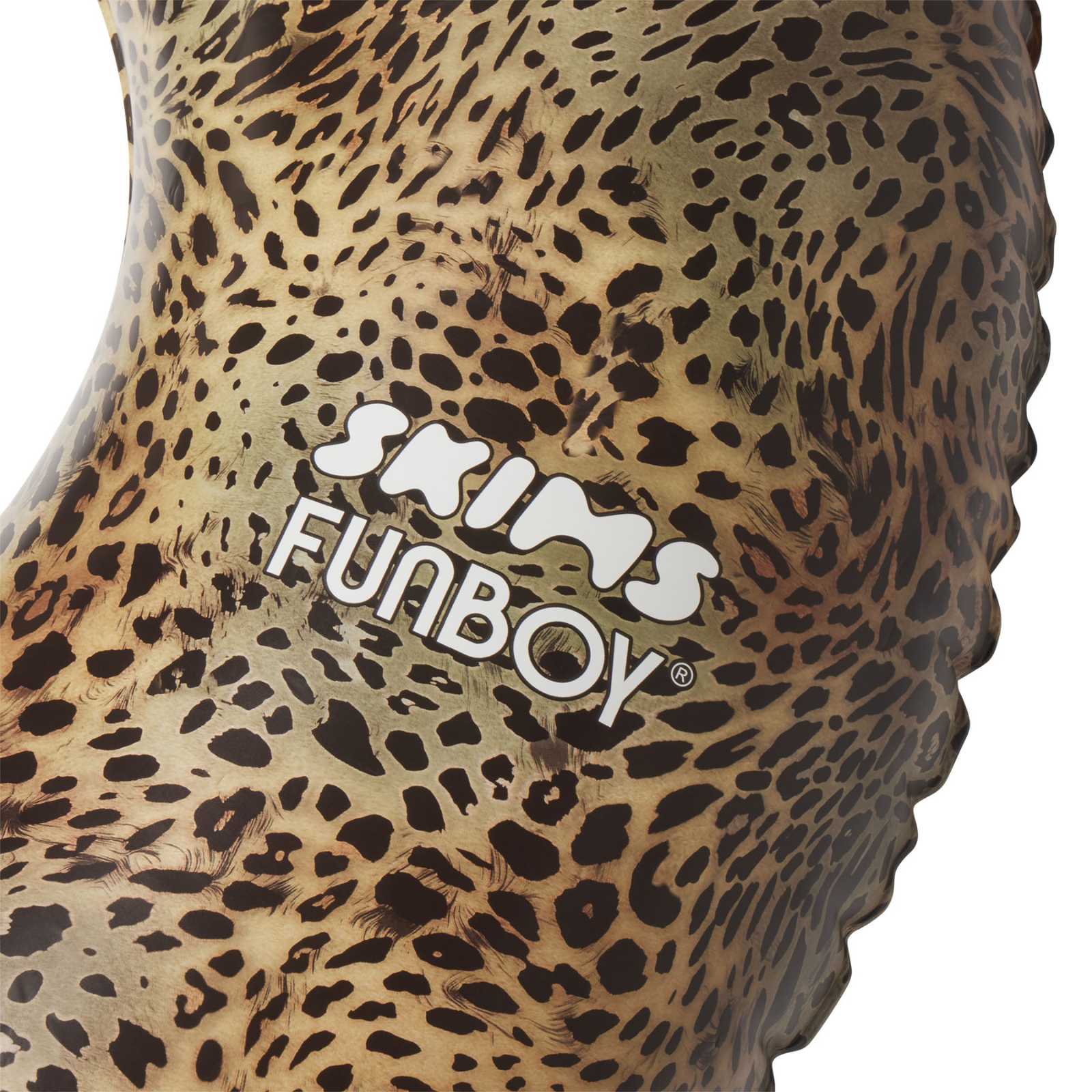 SKIMS x FUNBOY Luxe Cheetah Tube Float- 46" Inflated w/ cup holder | FUNBOY Sale
