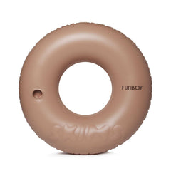 SKIMS x FUNBOY Sienna Embossed Tube Float - 46" Inflated w/ cup holder | FUNBOY Discount