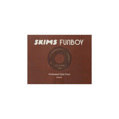 SKIMS x FUNBOY Cocoa Embossed Tube Float - 46" Inflated w/ cup holder | FUNBOY Outlet