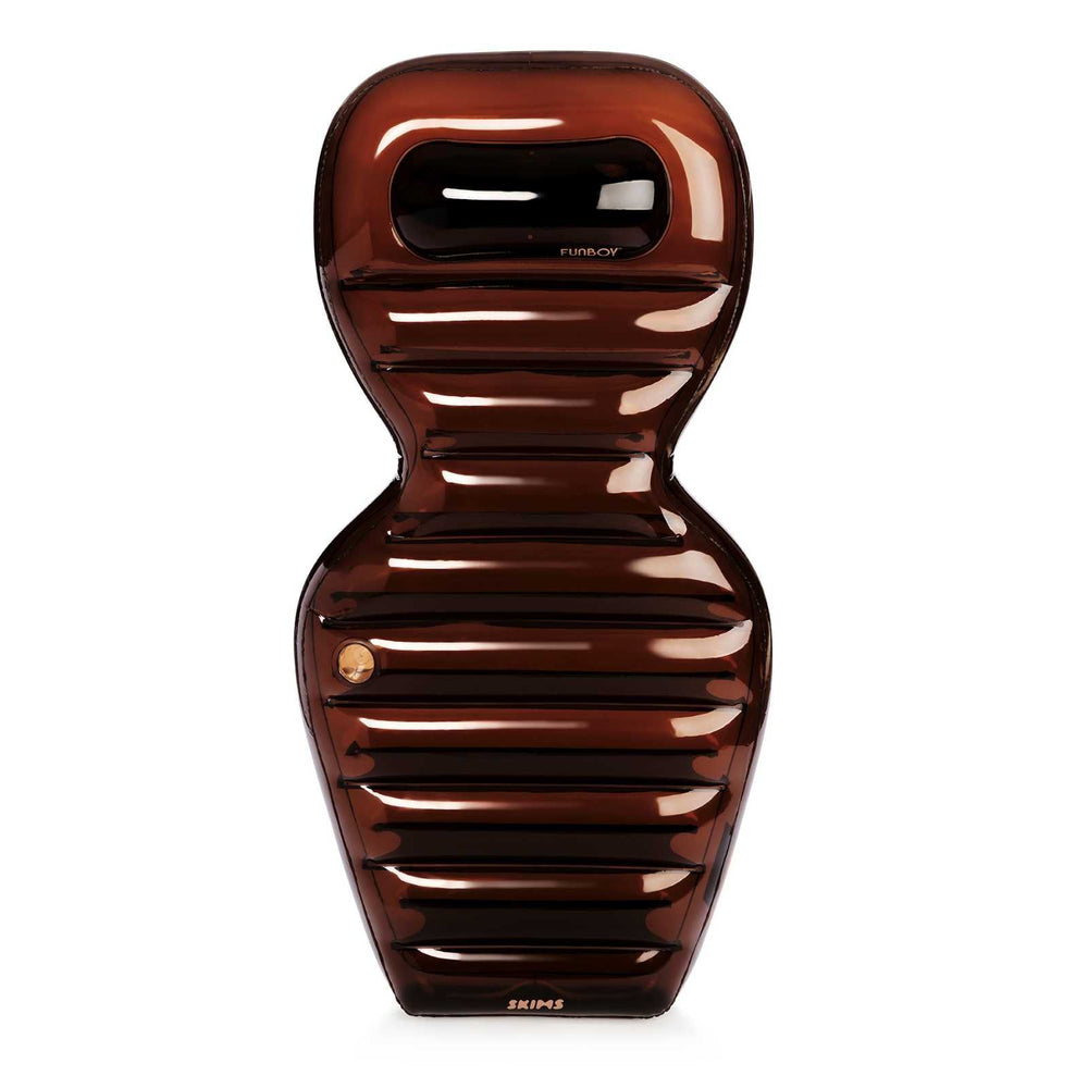 SKIMS x FUNBOY Cocoa Silhouette Clear Lounger | FUNBOY
