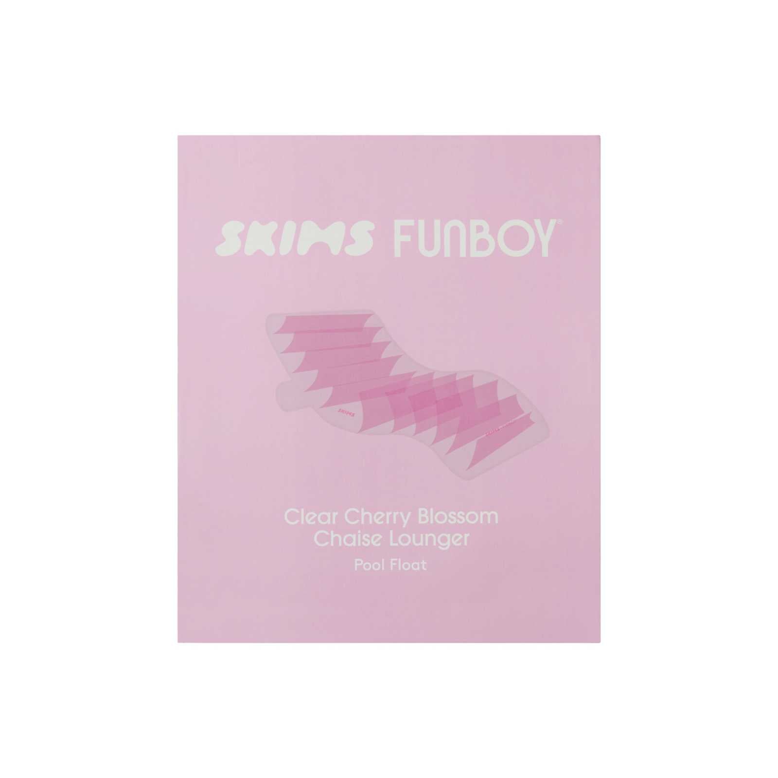 SKIMS x FUNBOY Cherry Blossom Clear Chaise Lounger | FUNBOY Near Me