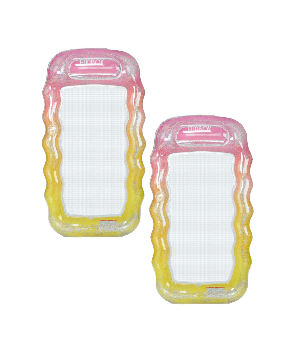Glitter Ombre Mesh Lounger - 2 Pack | FUNBOY US