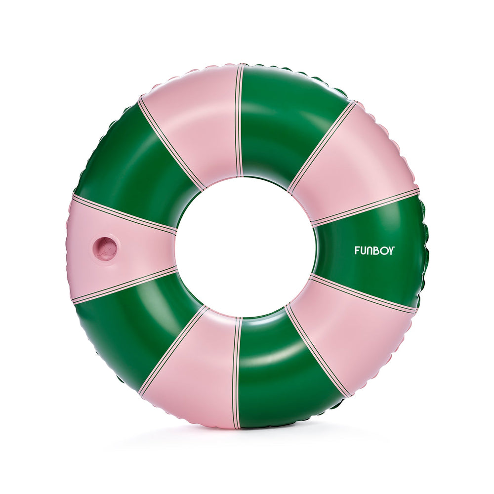 Green & Pink Vintage Lux Tube Float | FUNBOY Online