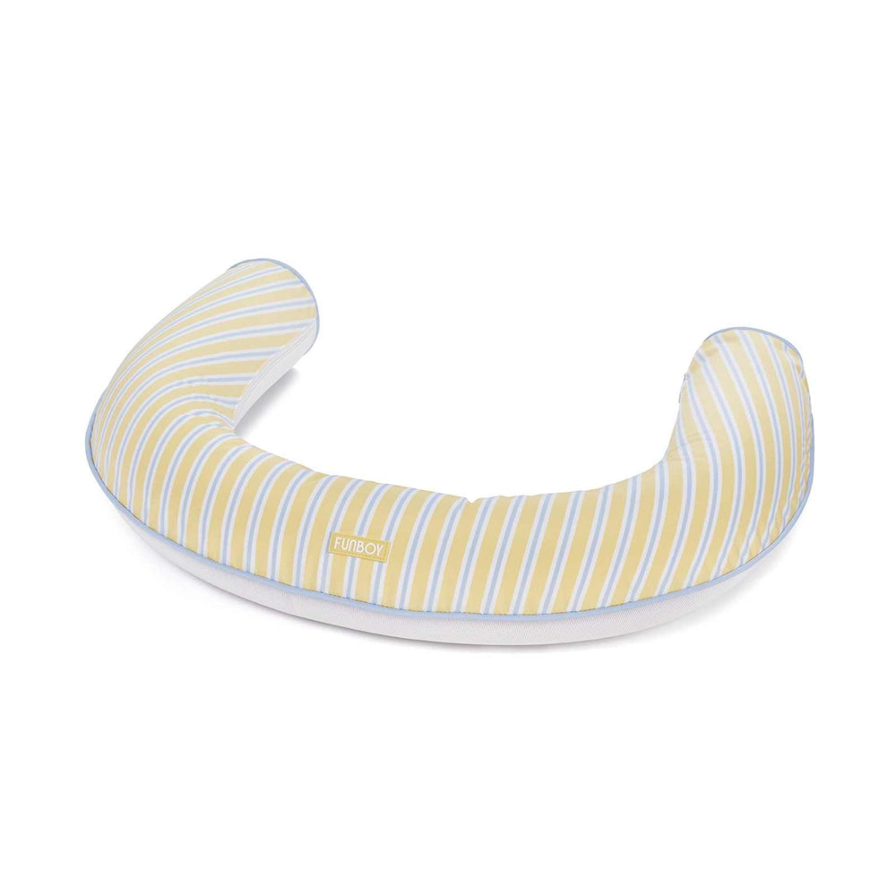 Fabric Covered Pool Noodle - Yellow, Blue & White | FUNBOY Outlet