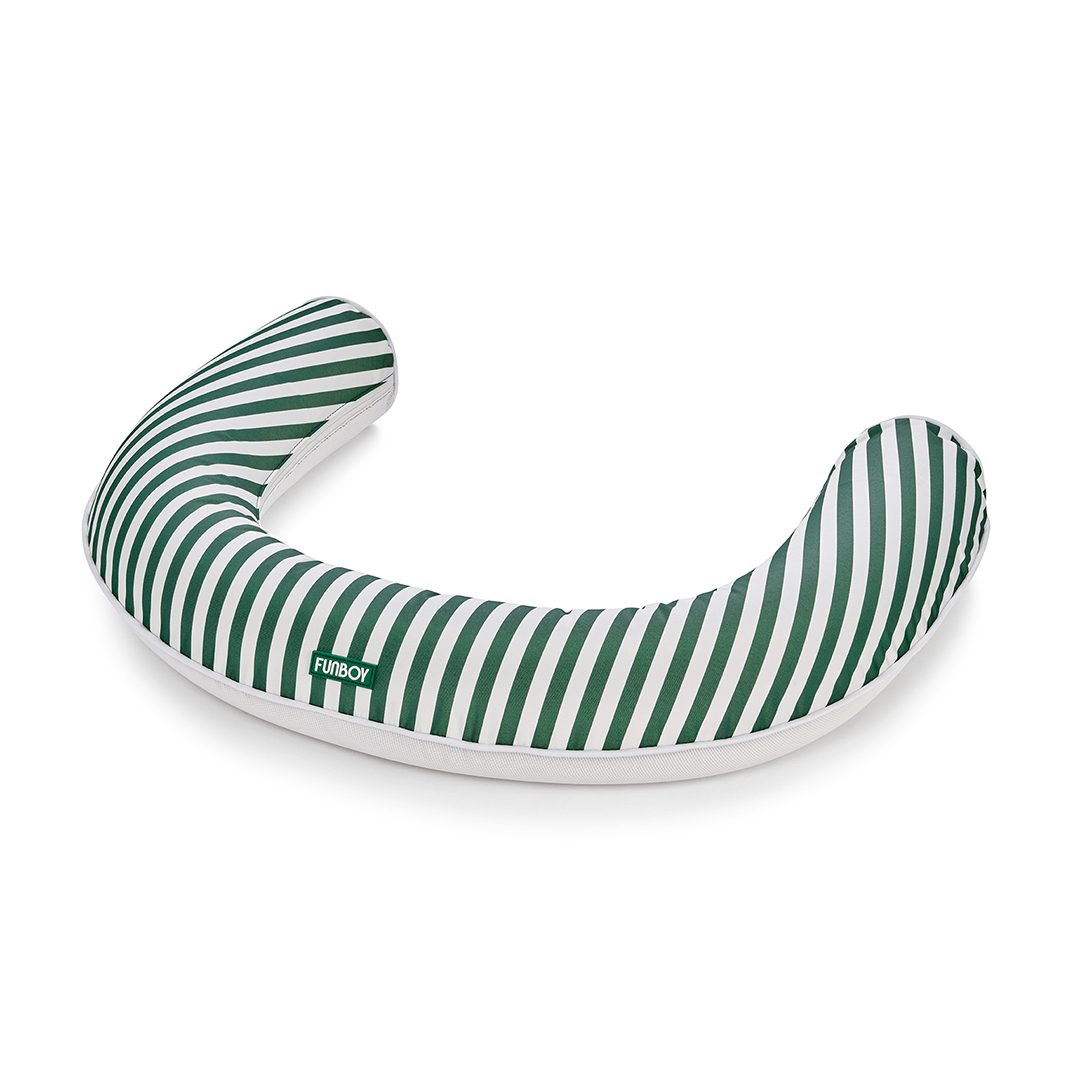 Fabric Covered Pool Noodle - Green Stripe | FUNBOY Outlet