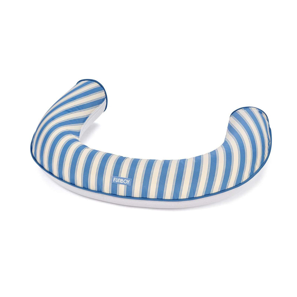 Fabric Covered Pool Noodle - Denim Blue & White | FUNBOY US