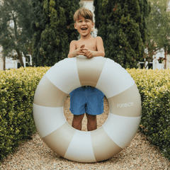 Pool Tubes for Kids: Vintage Kids Tube Float, Tan | FUNBOY Outlet