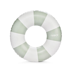 FUNBOY Vintage Sage Stripe Inflatable Kids Pool Float Tube 34" | FUNBOY Near Me