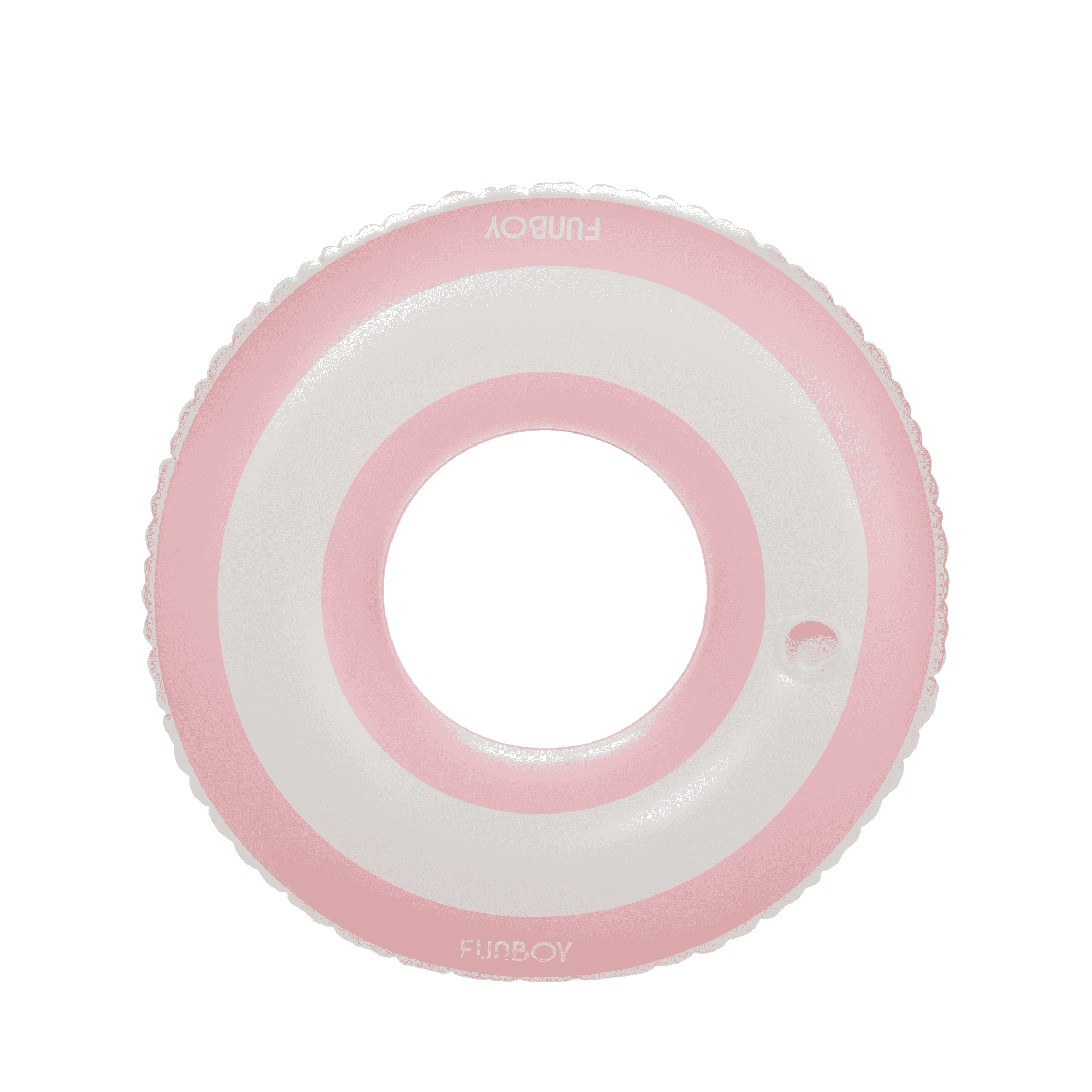 Pool Tube Float: Pink & White, Striped | FUNBOY Sale