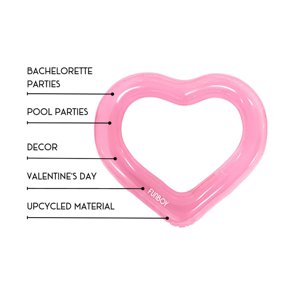 Heart Tube Float | FUNBOY