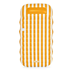 Flat Lounger Yellow Stripe | FUNBOY Online