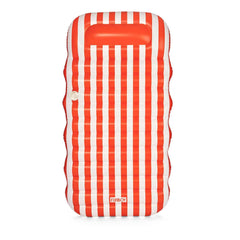 Flat Lounger Orange Stripe | FUNBOY For Sale