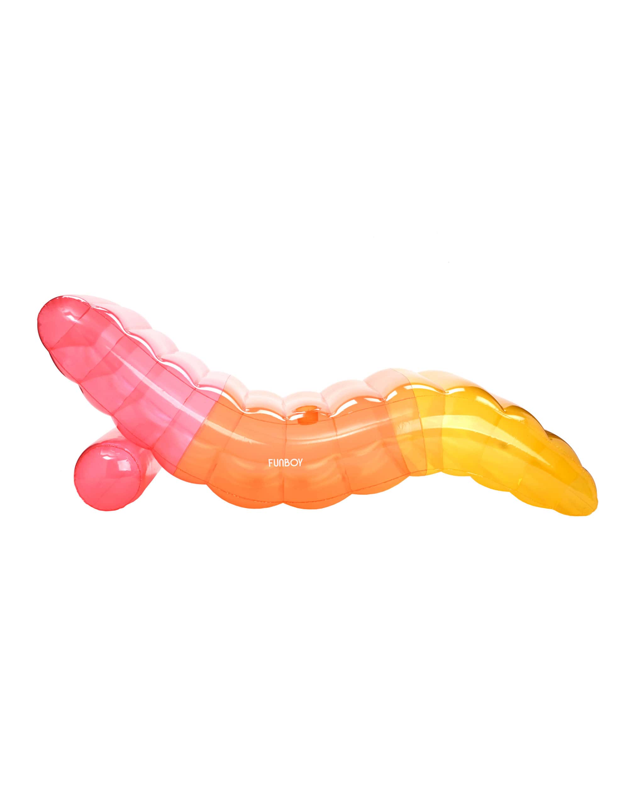 Clear Rainbow Chaise Lounger Pool Float | FUNBOY Near Me